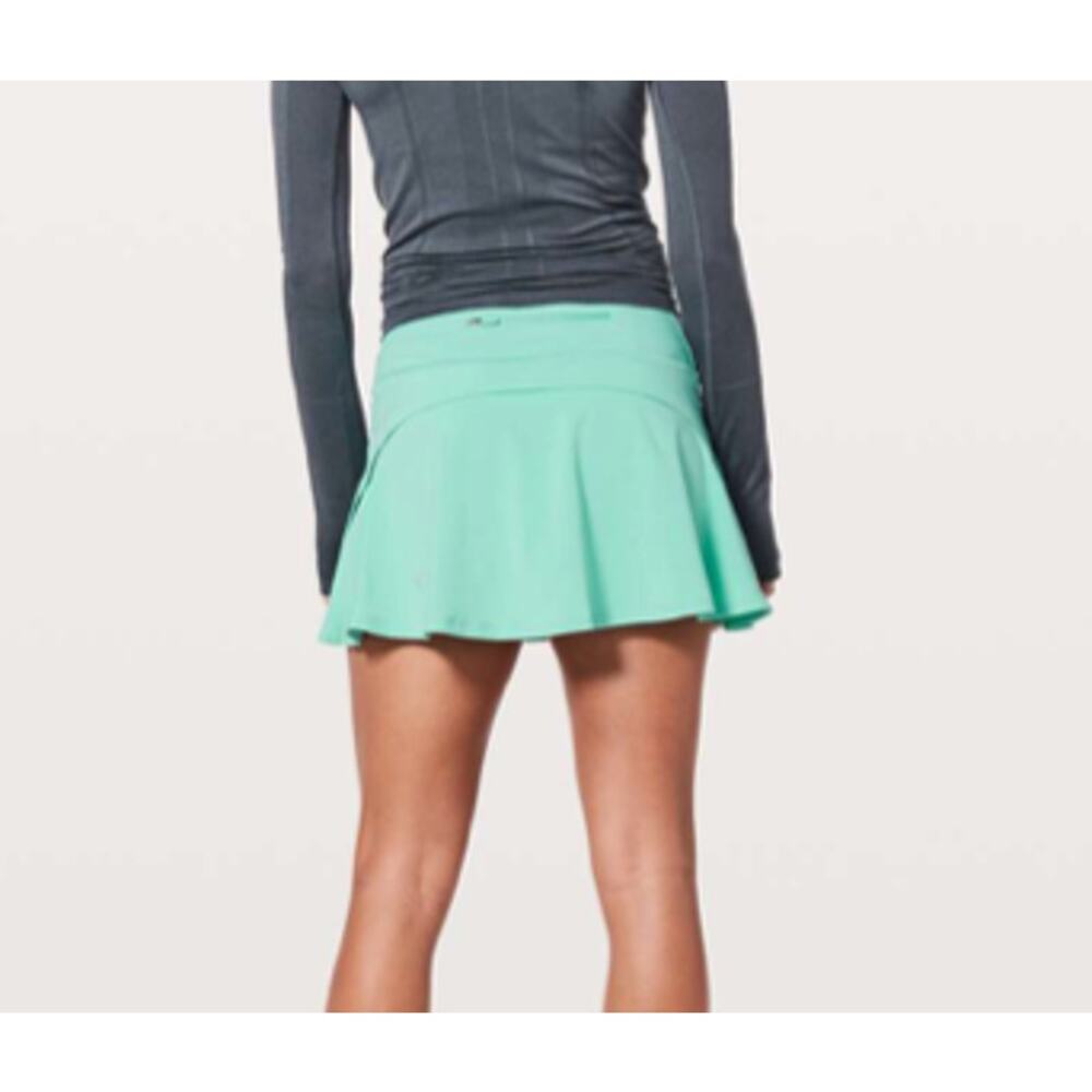 Lululemon Womens Play Off The Pleats Skirt 13" Luxtreme Swift Ultra Light 10 - Picture 2 of 14